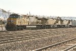 Tied down garbage train